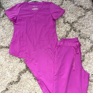 Purple label by Healing Hands Scrub set